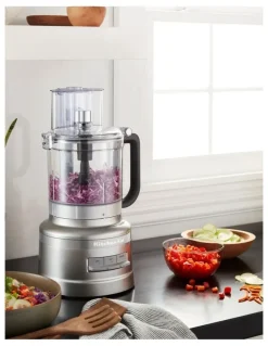 KitchenAid 13 Cup Food Processor in Contour Silver 5KFP1319ACU
