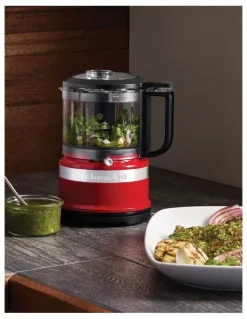 KitchenAid 3.5 Cup Mini Chopper in Empire Red 5KFC3516AER