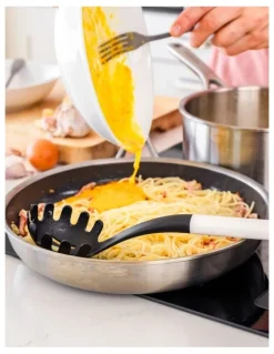 KitchenAid Pasta Spoon in Porcelain
