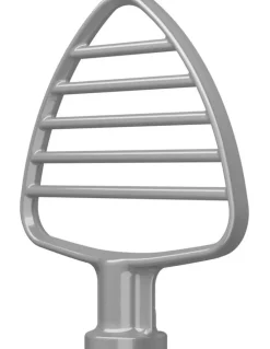 KitchenAid Pastry Beater for Tilt Head Stand Mixer in Subtle Silver 5KSMPB5