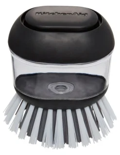 KitchenAid Soap Dispensing Palm Brush in Black