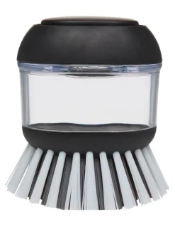 KitchenAid Soap Dispensing Palm Brush in Black