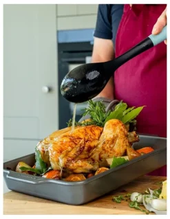 KitchenAid Soft Grip Basting Spoon Mineral Water