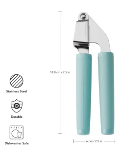 KitchenAid Soft Grip Garlic Press Mineral Water