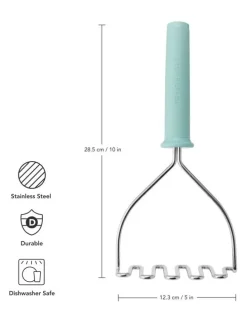 KitchenAid Soft Grip Masher Mineral Water
