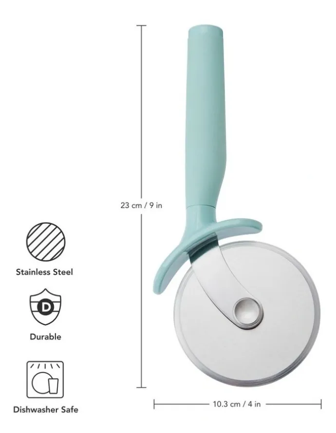 KitchenAid Soft Grip Pizza Cutter Mineral Water