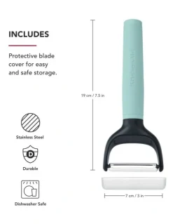 KitchenAid Soft Grip Y Peeler Mineral Water