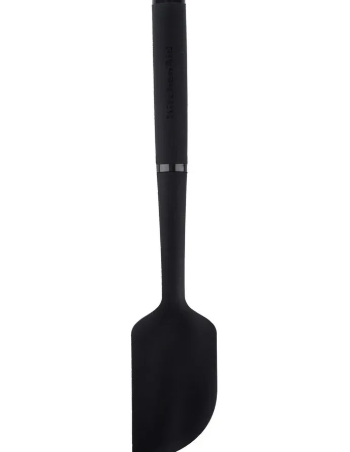 KitchenAid Soft Touch Silicone Scraper Spatula in Black