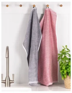KitchenAid Tea Towel 2 Pack in Multi