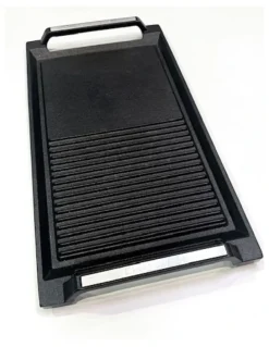 Kleenmaid Cast Iron Griddle Induction Cooktops in Black
