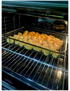Kleenmaid Glass Multifunction Oven 60CM XL 75L in Black