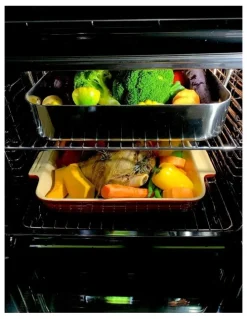 Kleenmaid Glass Multifunction Oven 60CM XL 75L in Black