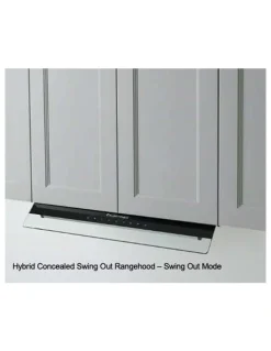 Kleenmaid Hybrid Concealed Swing-Out Rangehood 60cm Adjustable LED Lamps