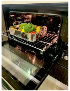 Kleenmaid Multifunction 90cm Oven 105 liter OMF9411 in Black