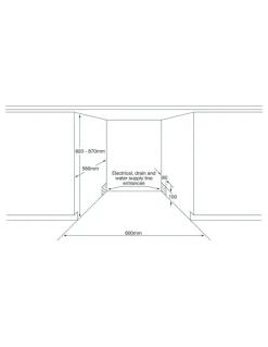 Kleenmaid Stainless Steel Free Standing Built Under Dishwasher DW6030