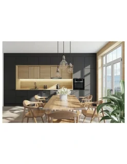 Kleenmaid Stainless Steel Free Standing or Built Under Dishwasher Black DW6020XB