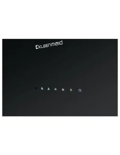 Kleenmaid Vertical Black Glass Wall mounted 90cm Rangehood RHGV90