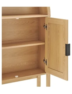 Kodu Roy Over The Toilet Storage Cabinet 2 Doors Oak