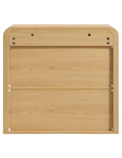 Kodu Roy Wall Mount Hanging Cabinet 2 Doors Oak