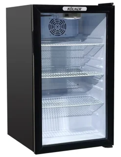 Kolner Mini Bar Fridge 100L in Black