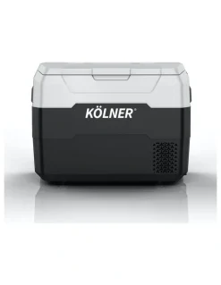 Kolner Portable 2in1 Fridge and Freezer 40L Black