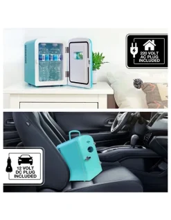 Koolatron Retro Mini Fridge 4L