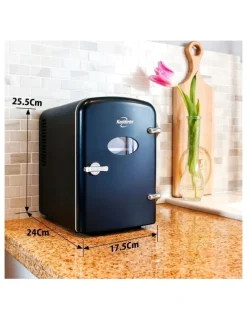 Koolatron Retro Mini Fridge 4L