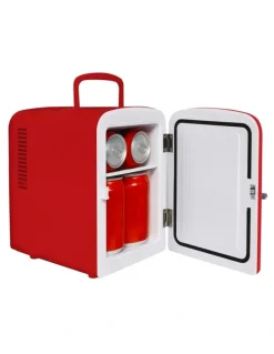 Koolatron Retro Mini Fridge With Bluetooth Speaker 4L