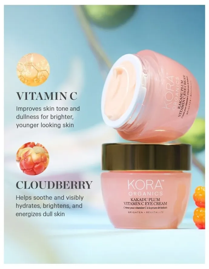 Kora Organics Kakadu Plum Vitamin C Eye Cream 15ml - Jar