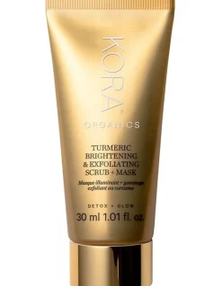 Kora Organics Turmeric Brightening and Exfoliating + Mask