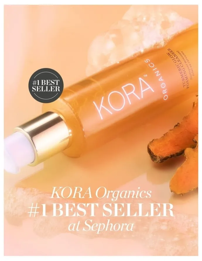 Kora Organics Turmeric Glow Foaming Cleanser