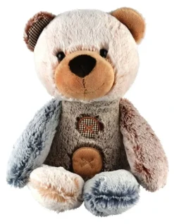 Korimco Patches Bear 38cm Plush Toy in Assorted