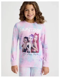 Kpop Demon Hunter Knit Pyjama With Socks in Assorted