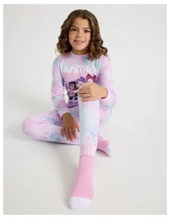 Kpop Demon Hunter Knit Pyjama With Socks in Assorted