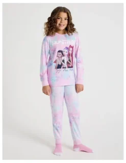 Kpop Demon Hunter Knit Pyjama With Socks in Assorted