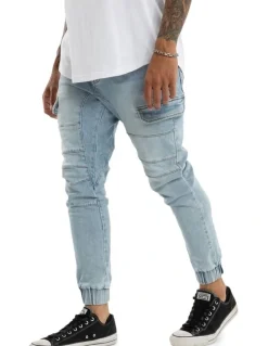 KSCY Salem Cargo Jogger in Blue
