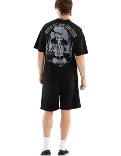 KSCY Skullcraft Street Tee in Black