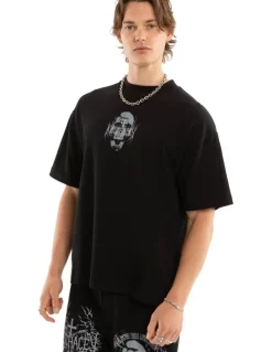 KSCY Skullcraft Street Tee in Black