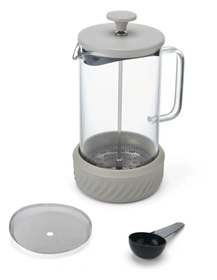 La Cafetiere Glass 8 Cup 1L in Beige