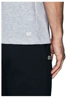 Lacoste Basic Crew Neck Sport Tee in Grey