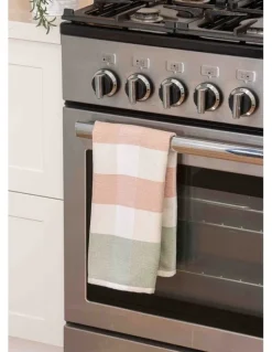 Ladelle Bailie Terry Kitchen Towel 2 Pack in Pink