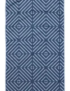 Ladelle Benton Kitchen Towel 4 Pack in Blue