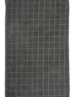 Ladelle Benton Microfibre 4 Pack Kitchen Towel in Charcoal
