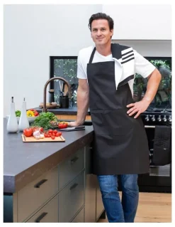 Ladelle Lennox Black Oven Mitt in Balck