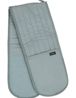 Ladelle Lennox Double Oven Mitt in Sea Mist