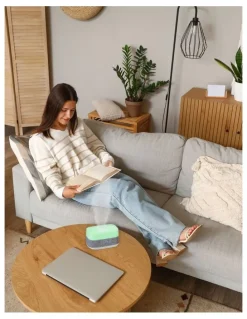 LASER Laser Aroma Diffuser Clock with Bluetooth Speaker and Light AO-ADSP-924