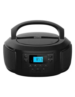 LASER Laser Bluetooth CD/MP3 Boombox with FM Radio CDBB-BT500