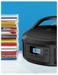LASER Laser Bluetooth CD/MP3 Boombox with FM Radio CDBB-BT500
