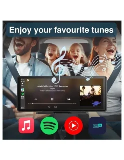 LASER Laser 10.26 Inch Portable CarPlay and Android Auto Touchscreen NAVC-10CP-235