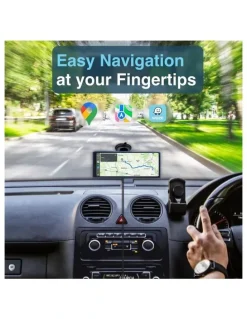 LASER Laser 10.26 Inch Portable CarPlay and Android Auto Touchscreen NAVC-10CP-235